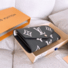 Louis Vuitton Sarah Wallet Black/Beigemonogram 7.5 Inches