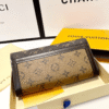 Louis Vuitton Trunk Long Wallet Monogram Brown 7.5 Inches