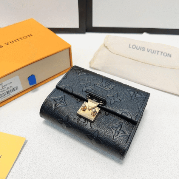 Louis Vuitton Métis Compact Wallet Black 4.5 Inches M80880