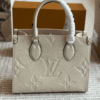 Louis Vuitton Onthego PM Cream Monogram 9.8 Inches