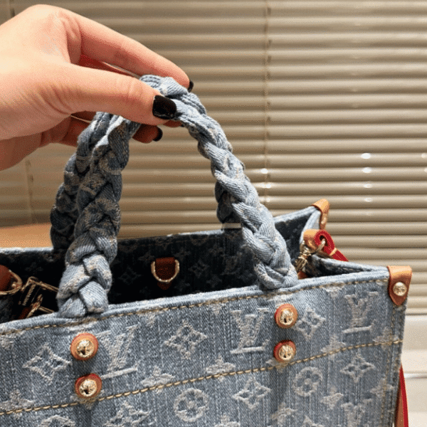 Louis Vuitton Onthego PM Denim Monogram 11.8 Inches M24897