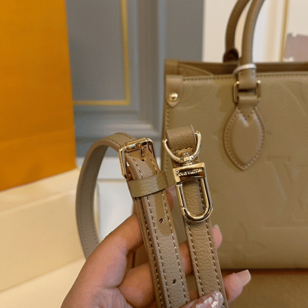 Louis Vuitton Onthego PM Taupe Monogram 9.8 Inches