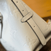 Louis Vuitton Carryall PM Monogram Empreinte White 11.4 Inches