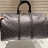 Louis Vuitton Keepall 45 Monogram Eclipse Black 17.7 Inches M40605