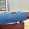 Gucci Paparazzo Medium Top Handle Bag Blue Denim 12.6 Inches