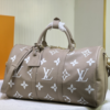 Louis Vuitton Keepall Bandoulière 45 Nude 17.7 Inches M46670