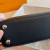 Louis Vuitton Capucines BB With Pearl And Chain Black 10.6 Inches