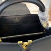 Louis Vuitton Capucines MM Black 12.4 Inches M24727