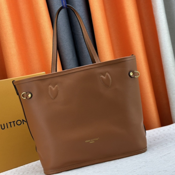 Louis Vuitton Neverfull Inside Out MM Brown 12.2 Inches M11946