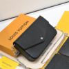 Louis Vuitton Pochette Félicie Epi Black 8.3 Inches M62648