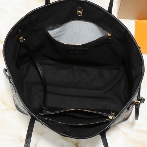 Louis Vuitton Lv X Tm Neverfull MM Black 12.2 Inches M13675