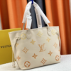 Louis Vuitton Neverfull Monogram MM Gradient Beige 12.2 Inches M46516