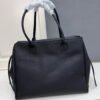 Chanel Large Tote Bag Grained And Gold Tone Metal Black 16.9 Inches AS6289 B24248 94305