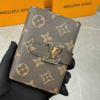 Louis Vuitton Vertical Compact Wallet Capucines Monogram Brown 3.5 Inches M82198