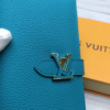 Louis Vuitton Vertical Wallet Colvert Blue 7.5 Inches M81499
