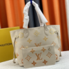 Louis Vuitton Neverfull Monogram MM Gradient Beige 12.2 Inches M46516