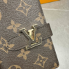 Louis Vuitton Vertical Compact Wallet Capucines Monogram Brown 3.5 Inches M82198