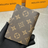 Louis Vuitton Vertical Compact Wallet Capucines Monogram Brown 3.5 Inches M82198