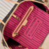 Louis Vuitton Neverfull Bandoulière Inside Out MM Pink 12.2 Inches M12779