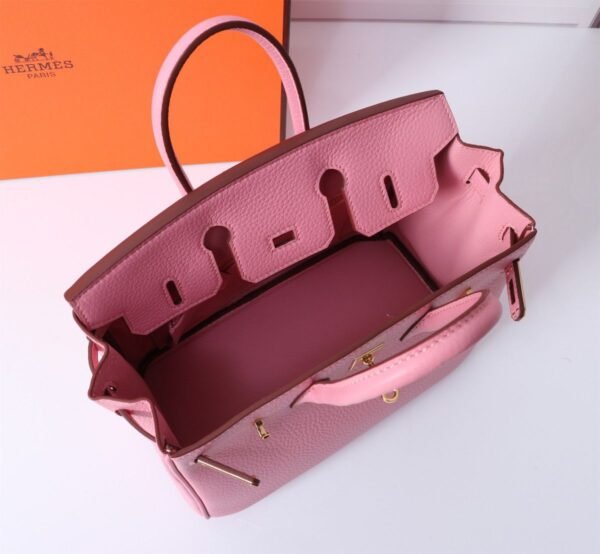 Hermes Birkin 30 Togo Leather Gold Hardware Light Pink 30Cm