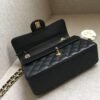 [Premium Quality] – Chanel Medium Classic Handbag Grained And Gold Tone Metal Black 10.2 Inches A01113 Y01864 C3906