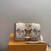 5-12 Louis Vuitton Twist MM Epi Floral Beige 23Cm