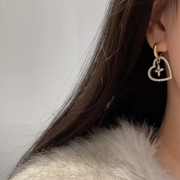 Louis Vuitton My LV Heart Earrings M02308