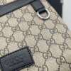 Gucci Gg Supreme Chest Bag Beige 11 Inches