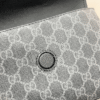 Gucci Ophidia Gg Supreme Messenger Bag Grey 9 Inches