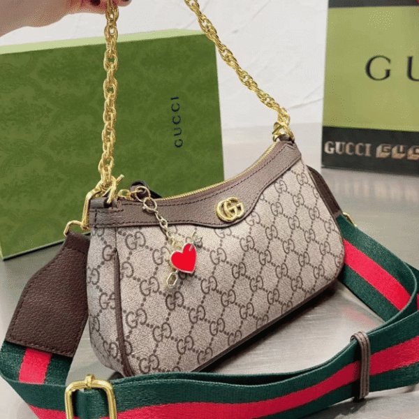 5-137.png Gucci Ophidia Small Shoulder Bag Beige 9.4 Inches