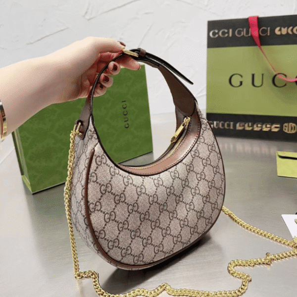 Gucci Ophidia Small Hobo Bag Beige 9.4 Inches