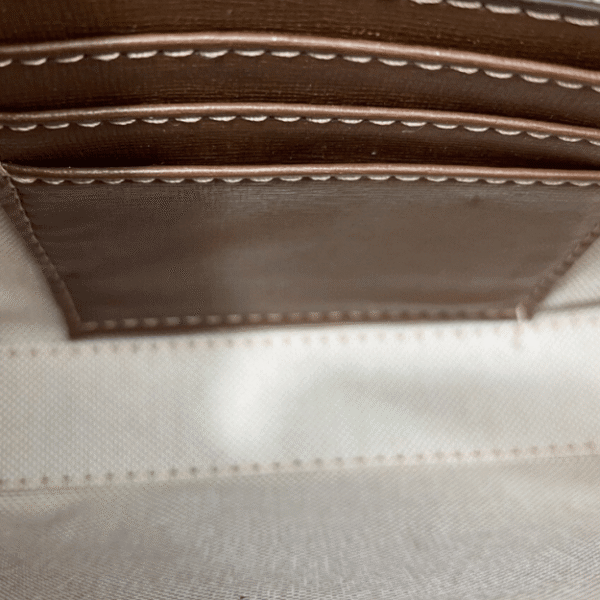 Gucci Gg Supreme Mini Messenger Bag Beige 6.7 Inches