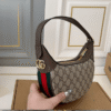 Gucci Ophidia Mini Moon Bag Beige 7.9 Inches ‎838479 FAE0S 9746