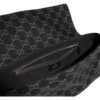 Gucci Madison Medium Shoulder Bag GG Denim Black 12.2 Inches