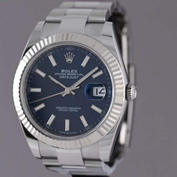Rolex Datejust 41mm Blue Dial 126334 Oyster
