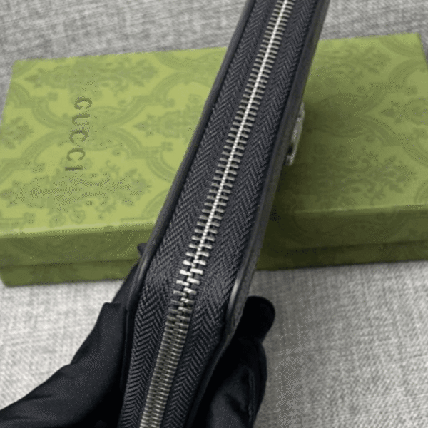 Gucci Ophidia Zip Around Wallet 19.2.0 Inches Brown 523154 96LWG 8745