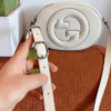 Gucci Blondie Mini Camera Bag White 7.9 Inches