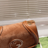 Gucci Blondie Small Shoulder Bag Brown 8.7 Inches