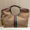 5-210 Gucci Giglio Large Tote Bag Gg Canvas 16.5 Inches 853971 FAFFP 2547