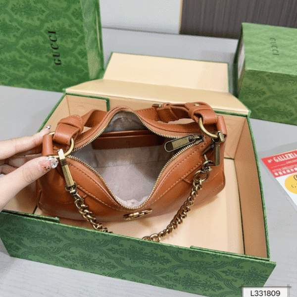 5-216.png Gucci Ophidia Small Hobo Bag Brown 10.2 Inches