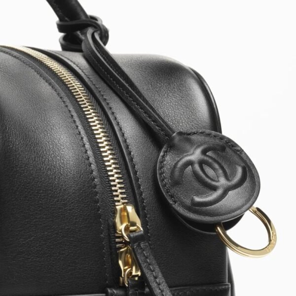 Chanel Coco Beach 2026 Bowling Large Bag Black Gold Hardware 13.98 Inche