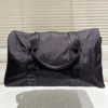 Chanel Nylon Duffle Bag Black 21.7 Inches