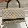 Chanel Coco Handle Grey Green 11.4 Inches