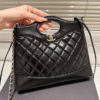 Chanel 31 Shopping Bag Black 13.8 Inches