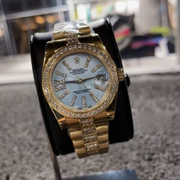 Rolex Lady Datejust 28 Cornflower Blue Dial Gold 18K 28Mm 279138Blsrdp