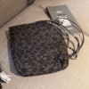 Chanel 22 Drawstring Bucket Bag Black 13.8 Inches