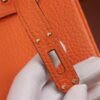 Hermes Birkin 35 Togo Leather Gold Hardware Orange 35Cm