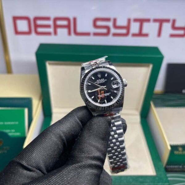 Rolex Datejust 31mm Black Dial 179174