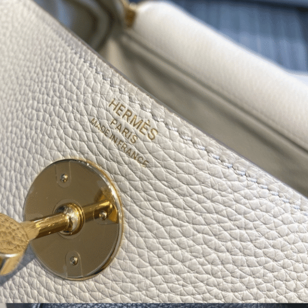 Hermès Lindy 26 Bag White/Off-White 10.2 Inches