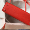 Hermès Kelly Mini II Bag Red 7.5 Inches
